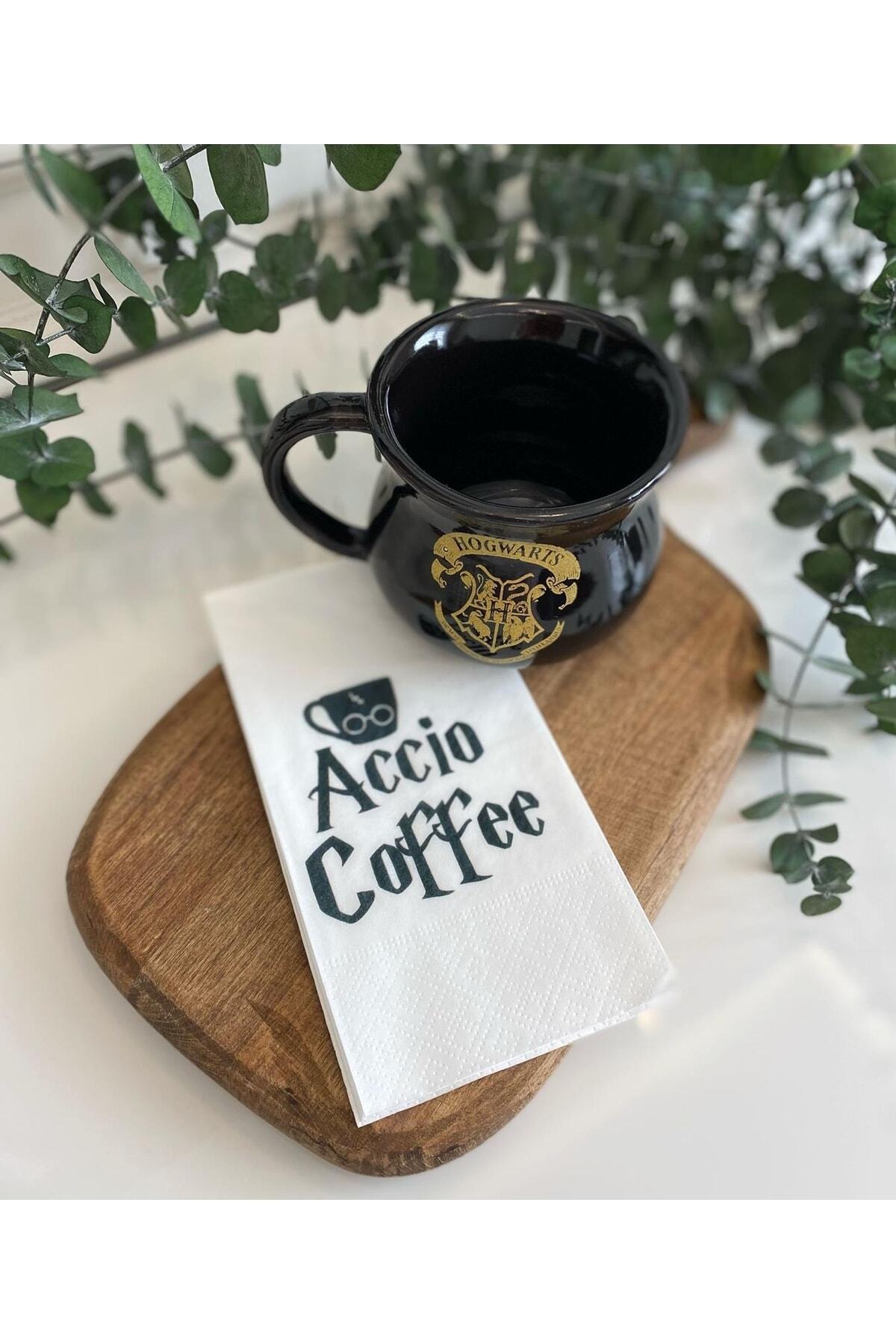 1_org_zoom Harry Accio Coffee Baskılı Sunum Peçetesi 16'lı - Görsel 1